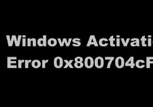 You must use a valid product key to activate Windows – 0x800704cF