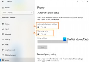 How to disable Proxy or Prevent changing Proxy settings in Windows 11/10
