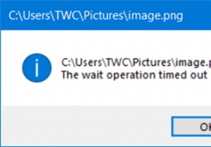 The wait operation timed out while opening Pictures in Windows 11/10