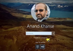 Reset Forgotten Microsoft Account password from Login Screen in Windows 11/10