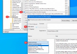 How to prevent users from accessing Drives in This PC on Windows 11/10