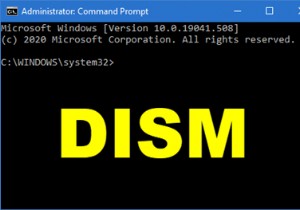 How to run DISM Offline to repair Windows 11/10 System Image backup