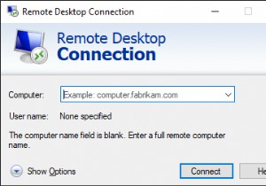 Command Line Parameters for Remote Desktop Connections in Windows 10