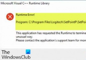 Fix Logitech Setpoint Runtime error on Windows 10