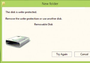 The Disk Is Write-Protected error for Removable Disks