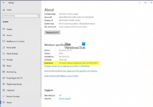 What is the Windows Feature Experience Pack in Windows 11/10?