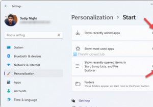 Recent items not visible under Taskbar icons in Windows 11/10