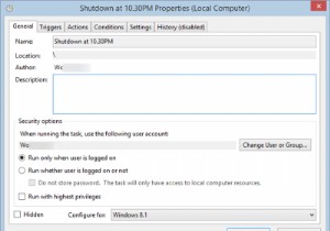 How to rename Scheduled Task in Windows Task Scheduler