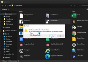 How to create desktop shortcuts for Microsoft Store UWP apps in Windows 11/10