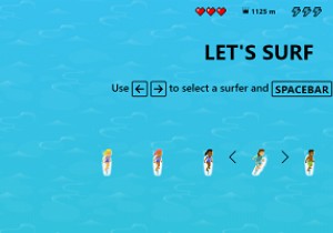 How to play the new Surf Game in Microsoft Edge