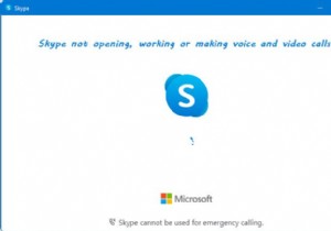 Skype not opening, working or making voice and video calls in Windows 11/10