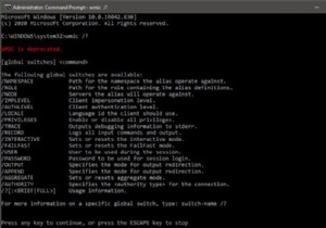 WMI Commands on Windows 11/10