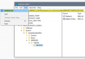 Jump to any Key using Address Bar, Change Font in Registry Editor on Windows 11/10