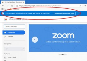 How to install extensions from Chrome Web Store on Microsoft Edge