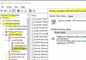 How to enable LDAP signing in Windows Server & Client Machines