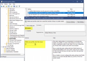 Delete old User profiles and files automatically in Windows 11/10