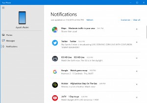 Your Phone app Notifications are not syncing or working