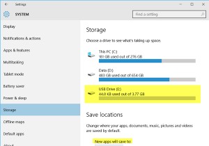 Install Windows 10 Apps to another Partition, External Drive, USB or SD Card