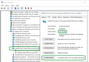 Windows 10 v1809 causes Blue Screen and Breaks Audio for some