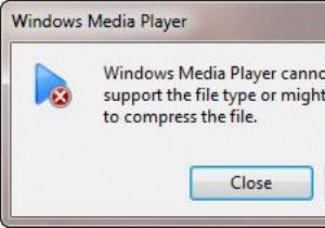 Windows Media Player cannot play the file on Windows 10