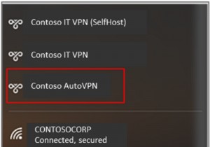 How to setup & use AutoVPN in Windows 10 to connect remotely