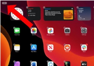 How to add widgets to an iPads home screen