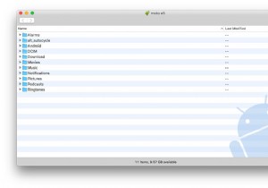 How to transfer files from an Android phone to a Mac