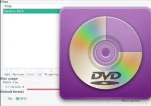 How to Make Burnable DVD Images on Linux with DevedeNG