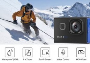 AKASO Brave 6 Plus Action Camera: Capture the Excitement