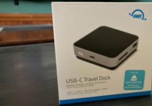 No Ports? Try the OWC USB-C Travel Dock