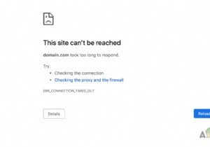 Fix: ERR_CONNECTION_TIMED_OUT on Google Chrome