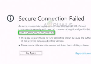How to Fix SSL_ERROR_NO_CYPHER_OVERLAP on Firefox
