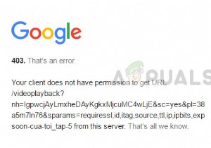 Fix: Your client does not have permission to get URL