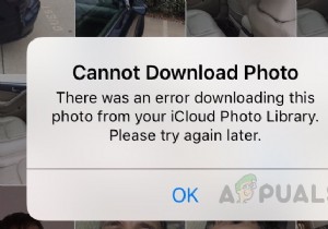 [FIX] Error Downloading This Photo From Your iCloud Library