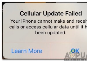 How to Fix ‘Cellular Update Failed’ Error on iPhone?