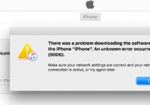 How to Fix ‘Error 9006’ on iTunes?