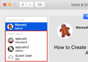 How to Create a New Standard and Administrator Account on macOS