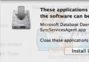How to Quit SyncServicesAgent on Mac When Updating Office 2011