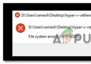 How to Fix “File System Error -2147163893” on Windows 11 and 10?