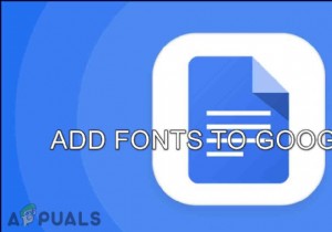 How to Add Custom Fonts to Google Docs?