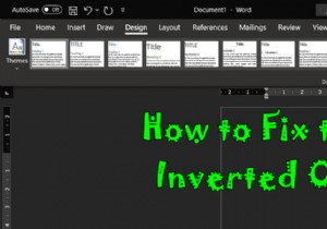How to Fix Transparent or Inverted Colors in MS Word?