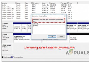How to Convert a Basic Disk to a Dynamic Disk on Windows?