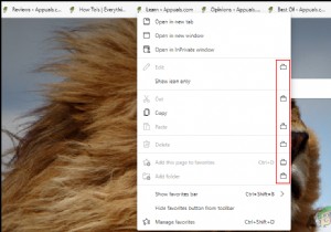 How to Prevent Changes to Favorites on Microsoft Edge?