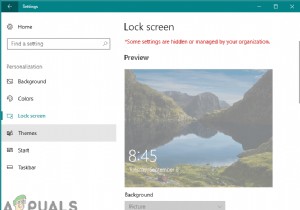 How to Prevent Users from Changing Lock Screen and Logon Image in Windows 10?