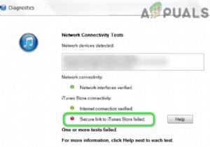 Fix: Secure Link to iTunes Store Failed