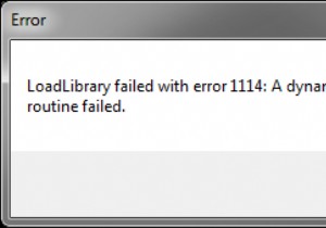 How to Fix LoadLibrary Failed with Error 1114?