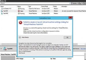 Fix: Logon Failure when Starting Virtual Machine in Hyper-V 2019