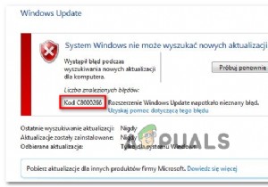 How to Fix Windows 10 Update Error C8000266?