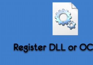 How to Register a DLL or OCX Files in Windows 10 via Command Prompt
