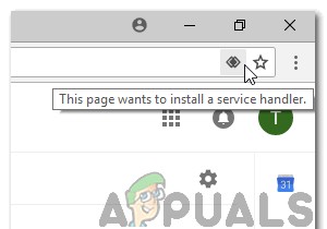 What Does the ‘This page wants to install a Service Handler’ message mean and how to Enable it?